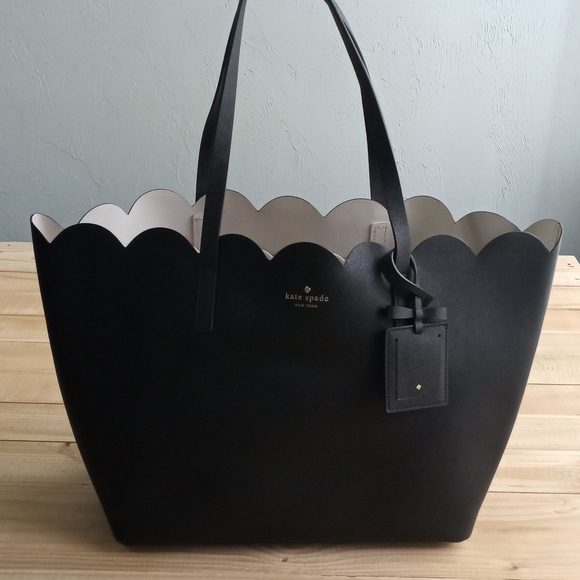 NEW KATE SPADE TOTE Black NEW WITHOUT TAG - Picture 1 of 8
